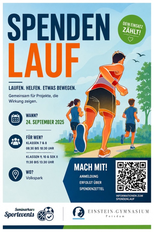Spendenlauf mini