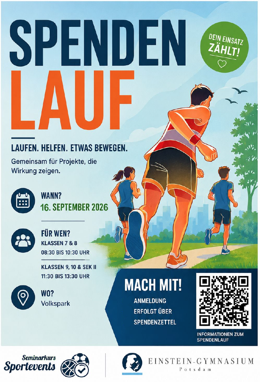 Spendenlauf mini