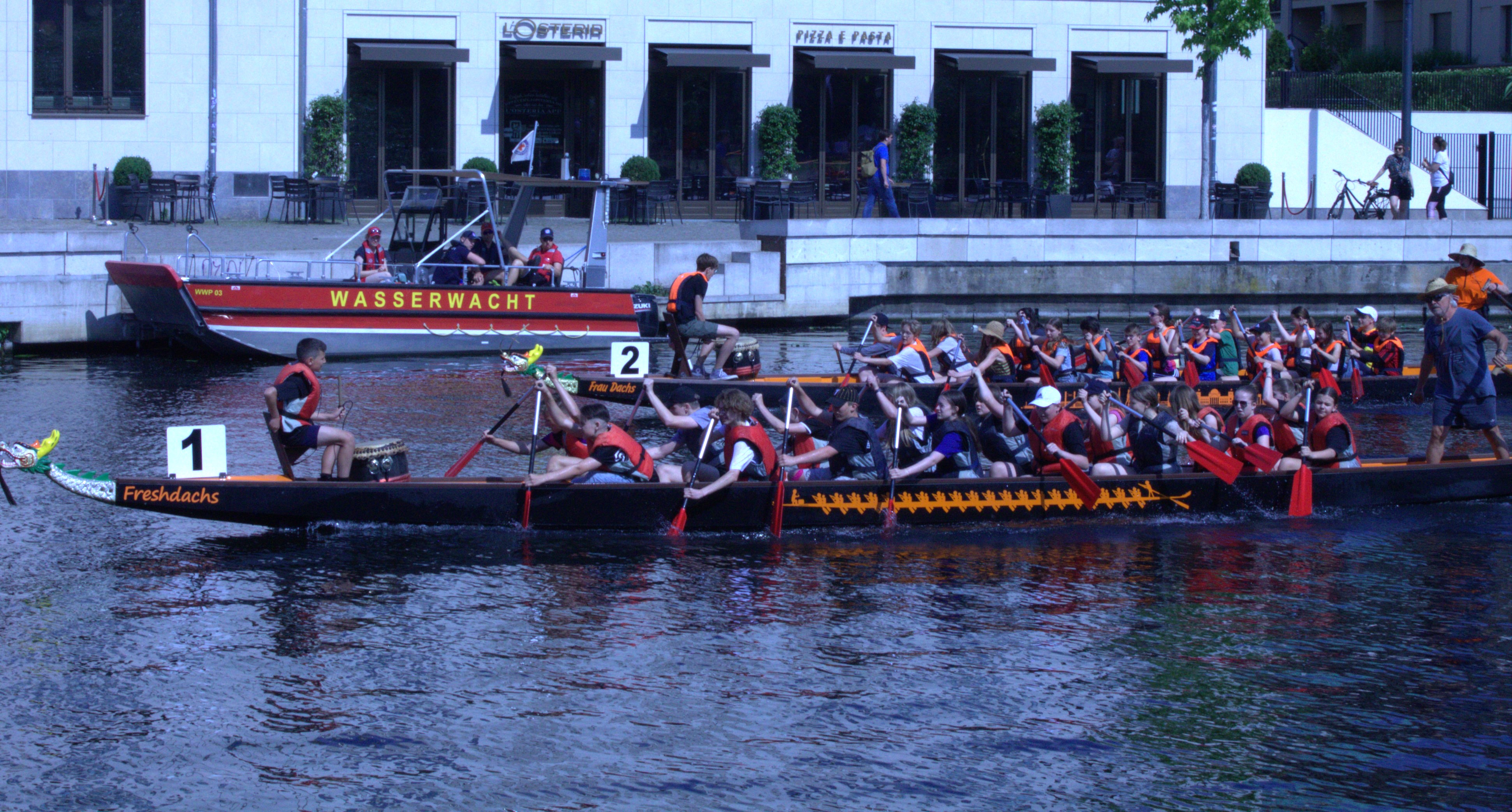 Drachenboot 4 Kurz vorm Ziel