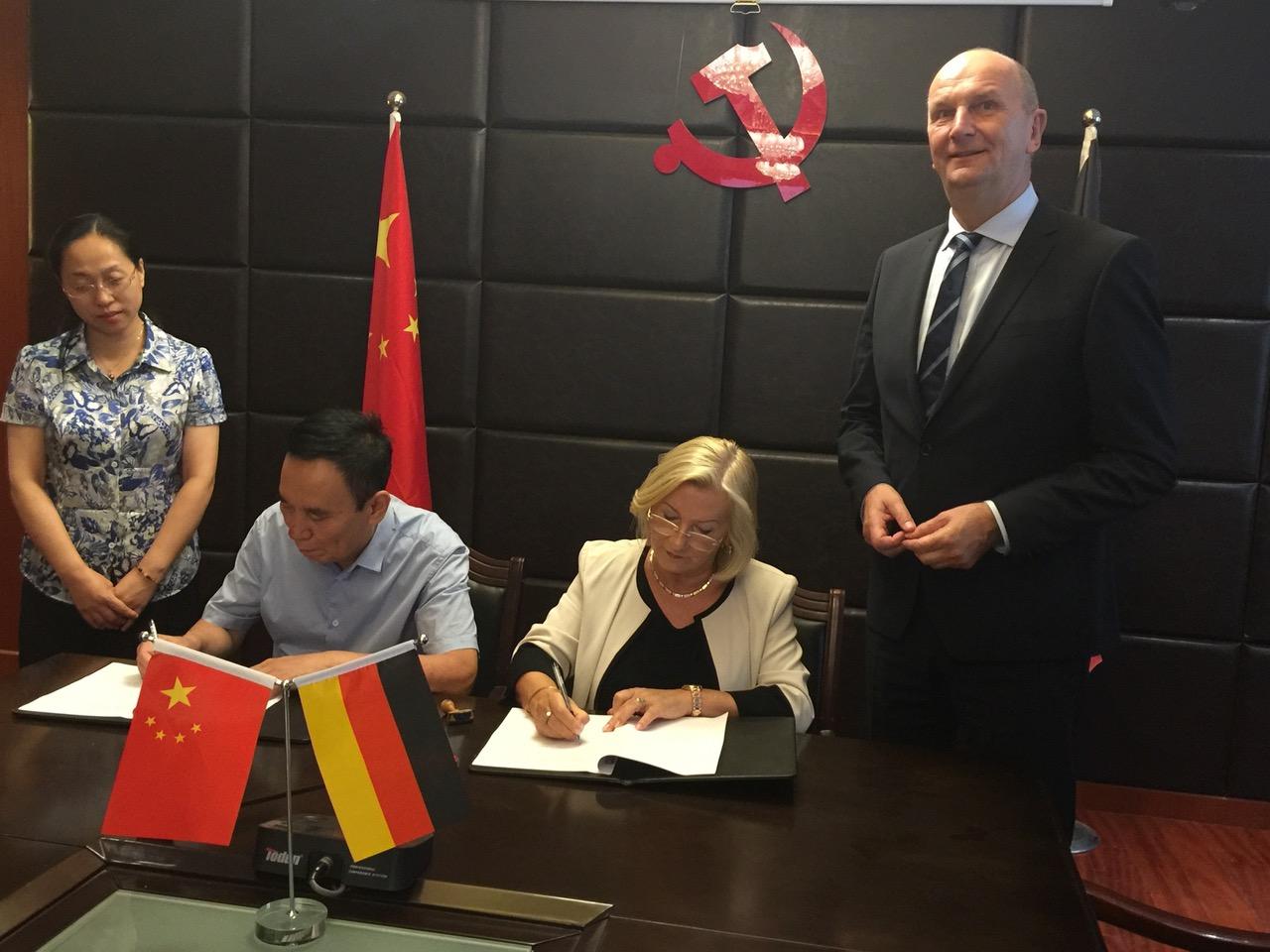 China Unterzeichnung Kooperation