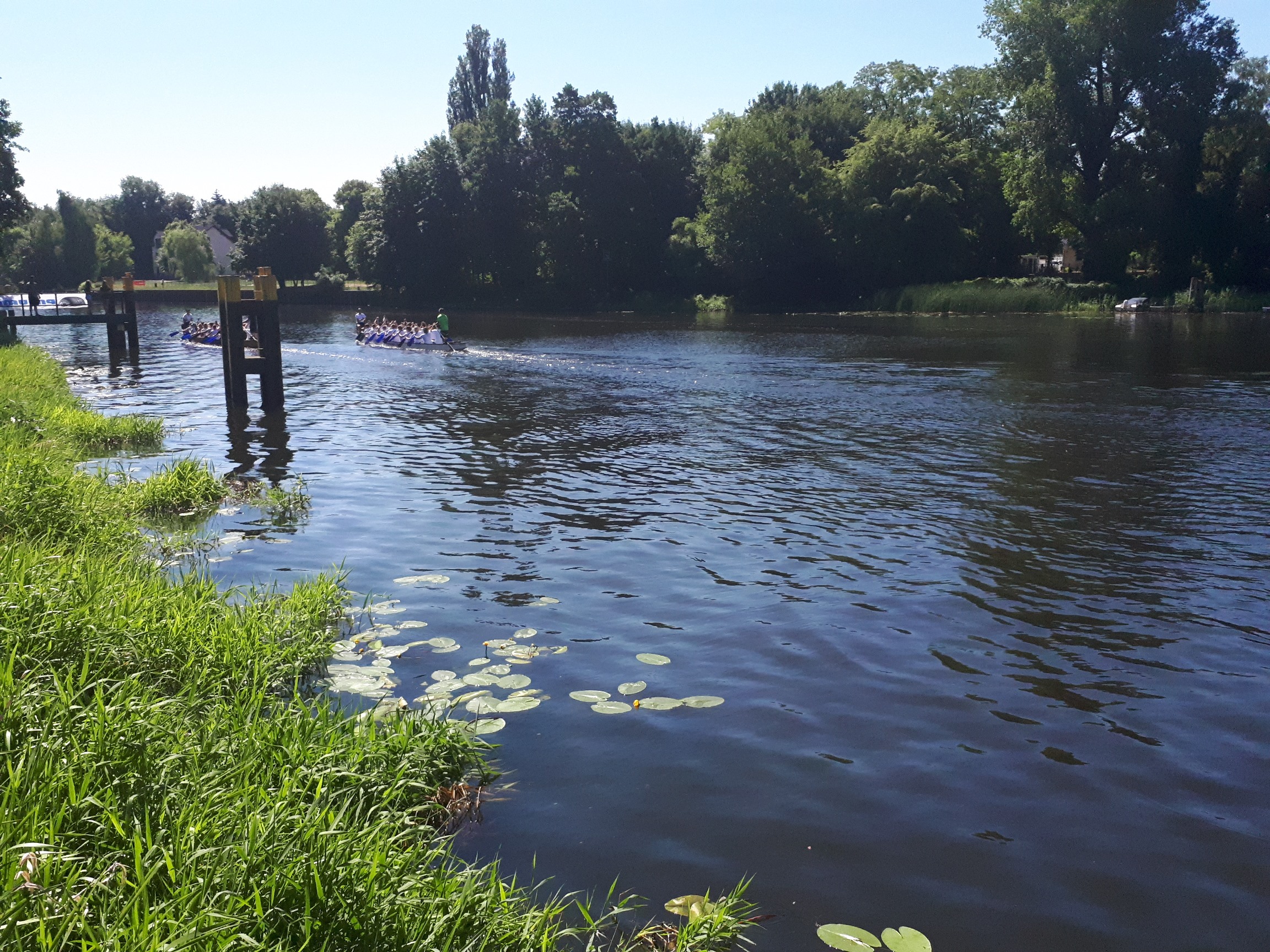 Drachenboot2 kurz nach dem Start