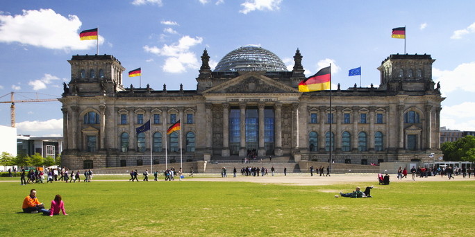 Planspiel im Bundestag